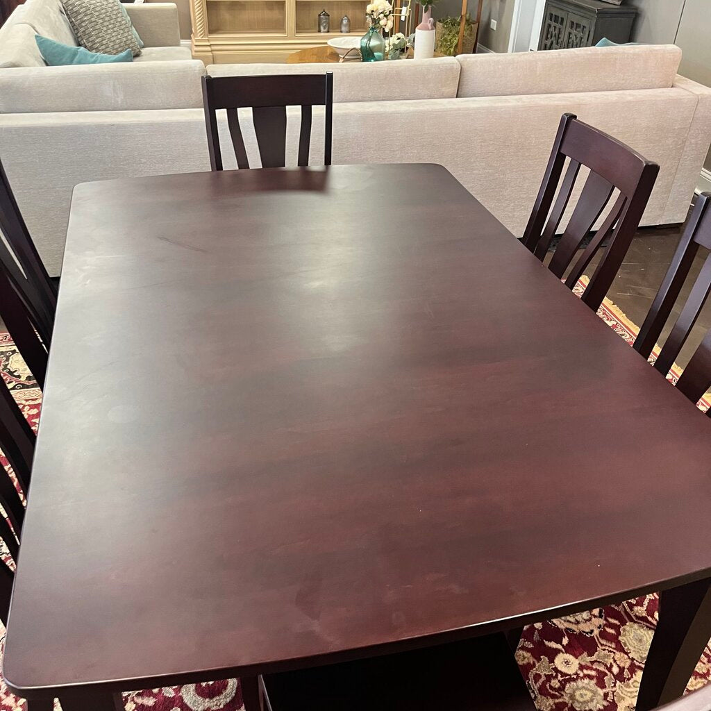 Orig Price $3880 - Dining Table w/ 6 Chairs