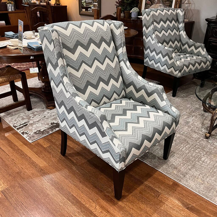 Orig Price $1500 - Contemporary Wingback Chair