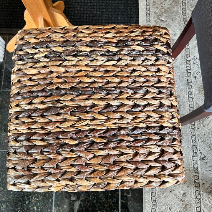 Orig Price $150 - Woven Wicker Stool