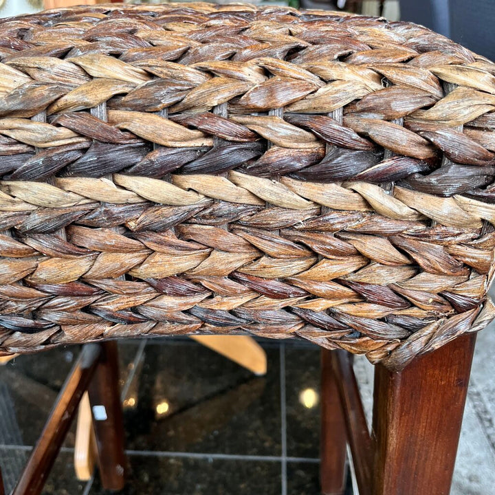 Orig Price $150 - Woven Wicker Stool
