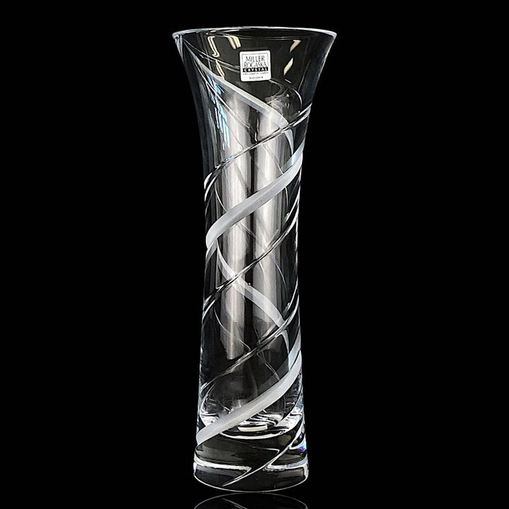 Orig. Price $55 - Cut Crystal Vase - Odyssey - Box Available