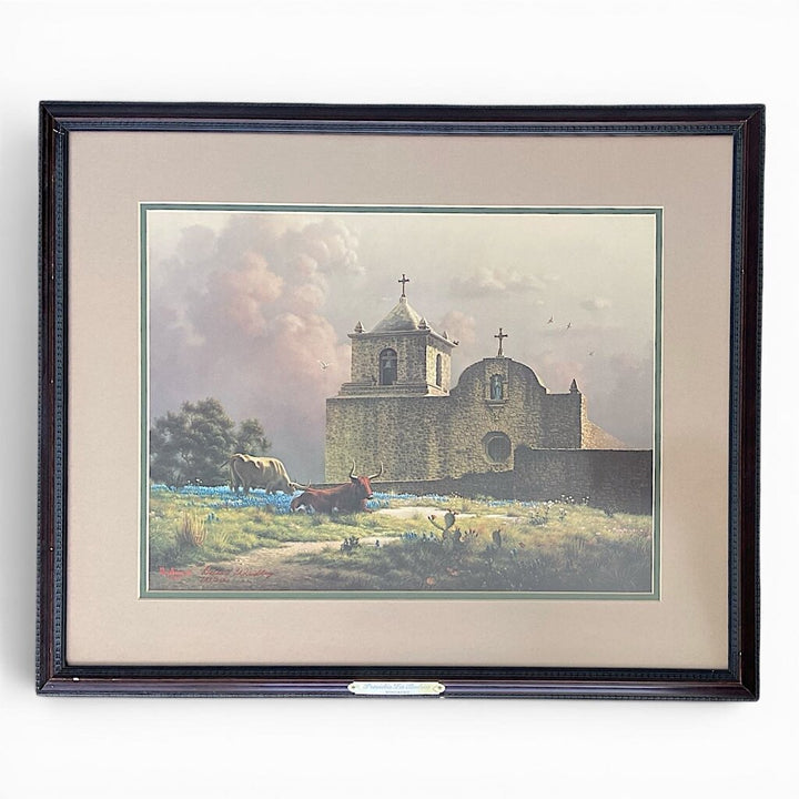 Framed "Presidio la Bahia" Commemorative LE 783/2000 Print