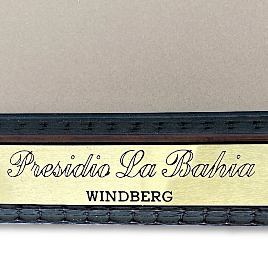 Framed "Presidio la Bahia" Commemorative LE 783/2000 Print