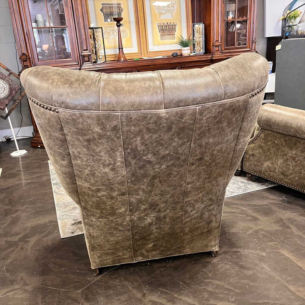 Orig Price $3950 - Club Chair w/ Ottoman