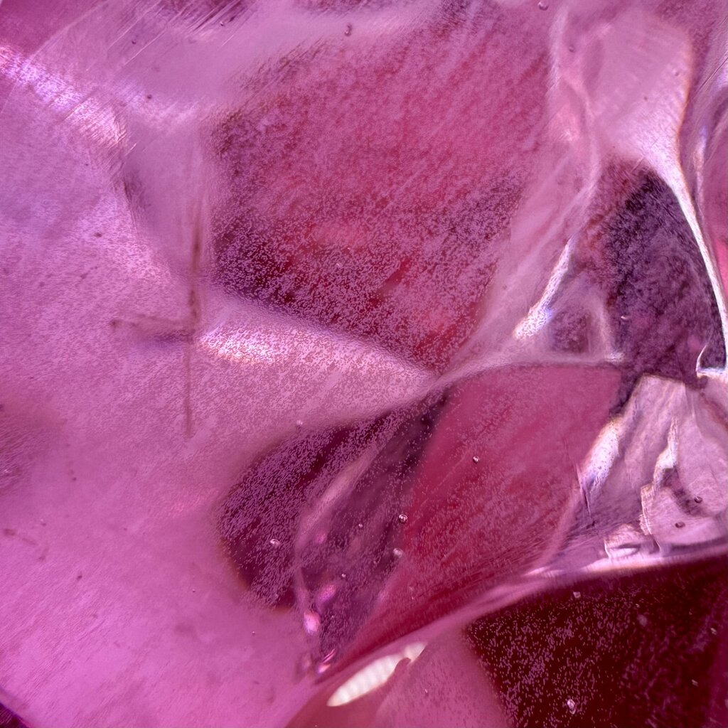 Art Glass Dual Fish on Wave