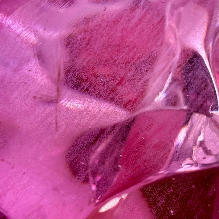 Art Glass Dual Fish on Wave