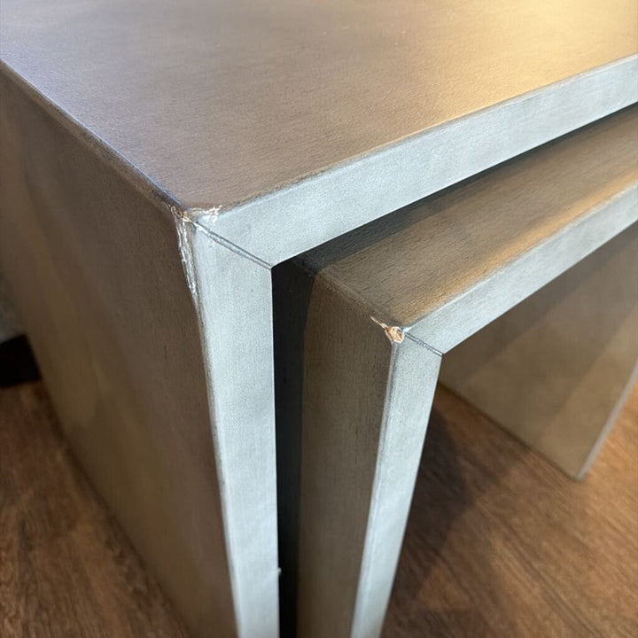 Orig Price $499 - 2 piece Waterfall Nesting Table
