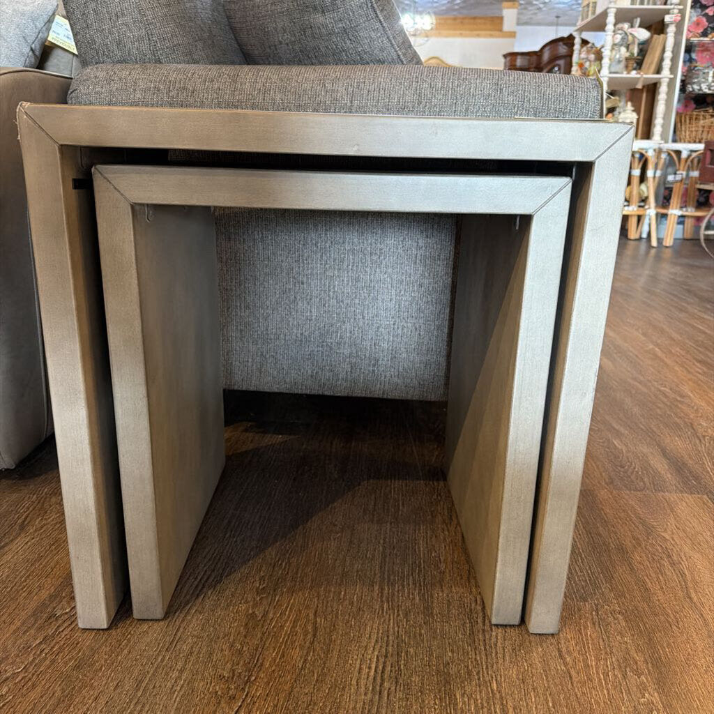 Orig Price $499 - 2 piece Waterfall Nesting Table