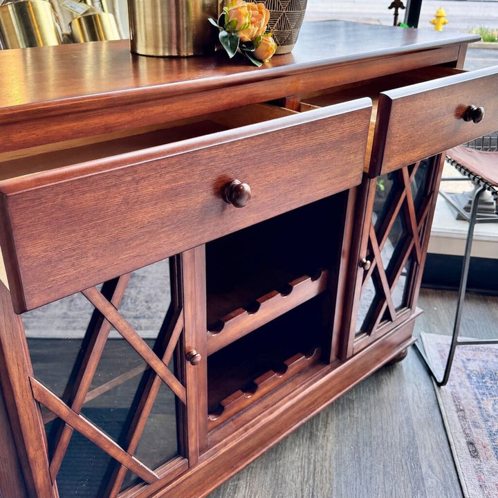 Orig. Price $1200 - Sideboard with Wine Rack