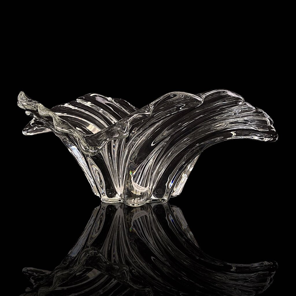 Art Glass Splash Centerpiece Bowl
