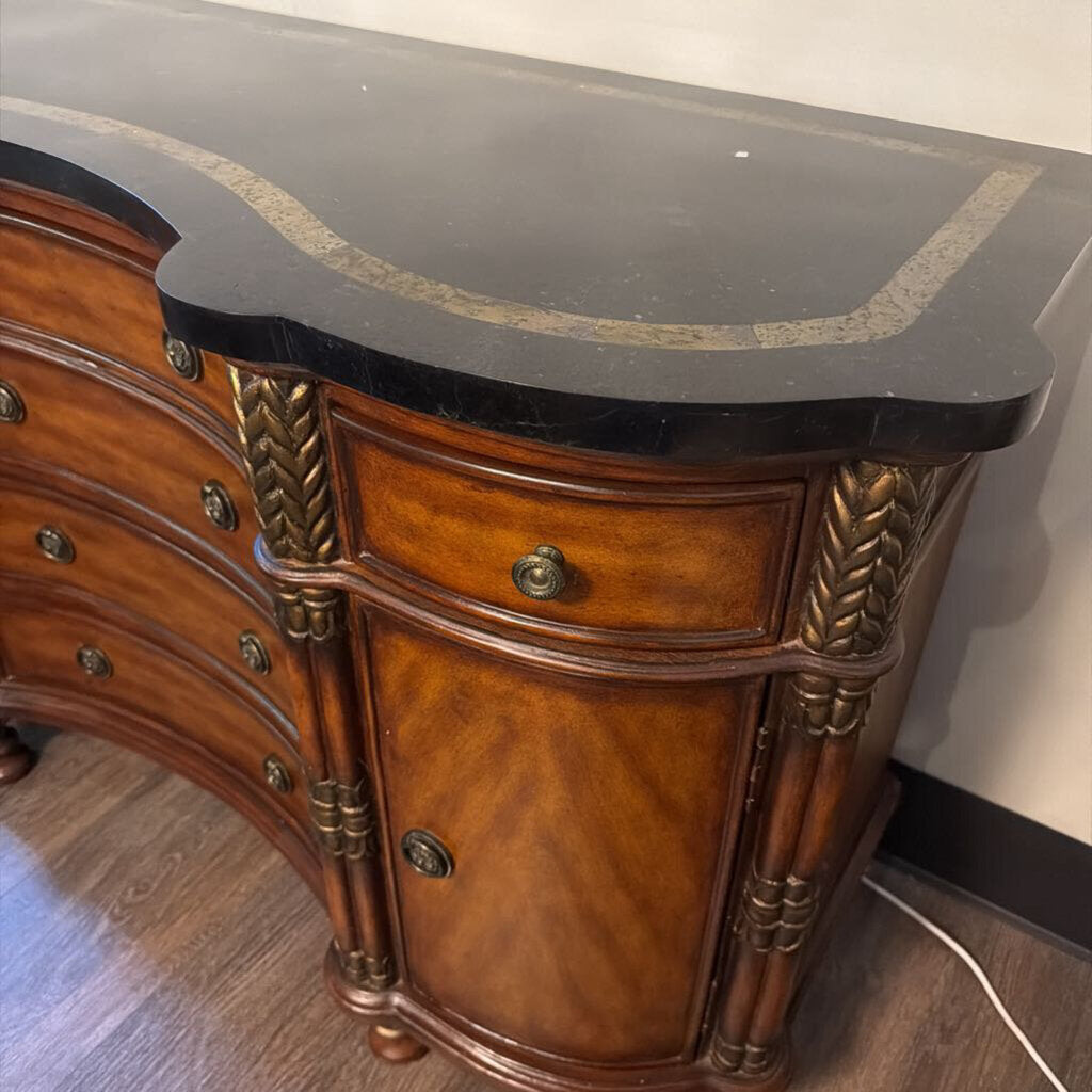 Orig Price $1250 Bowfront Buffet Cabinet