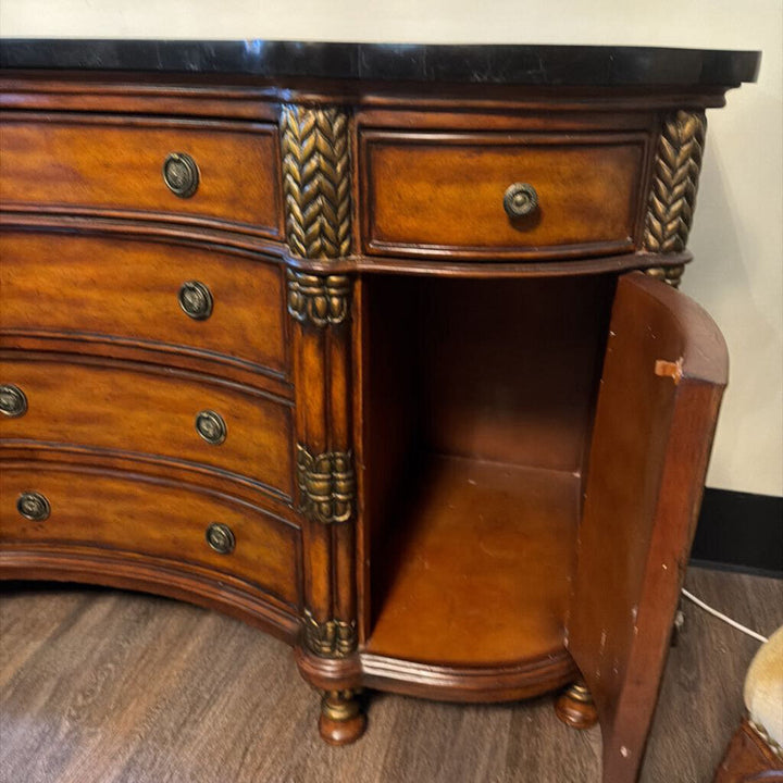 Orig Price $1250 Bowfront Buffet Cabinet
