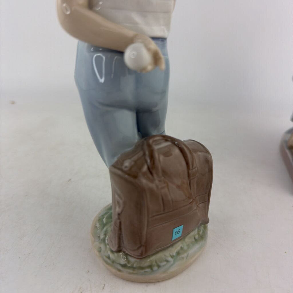 "Can I Play" Porcelain Figurine #7610 - signed