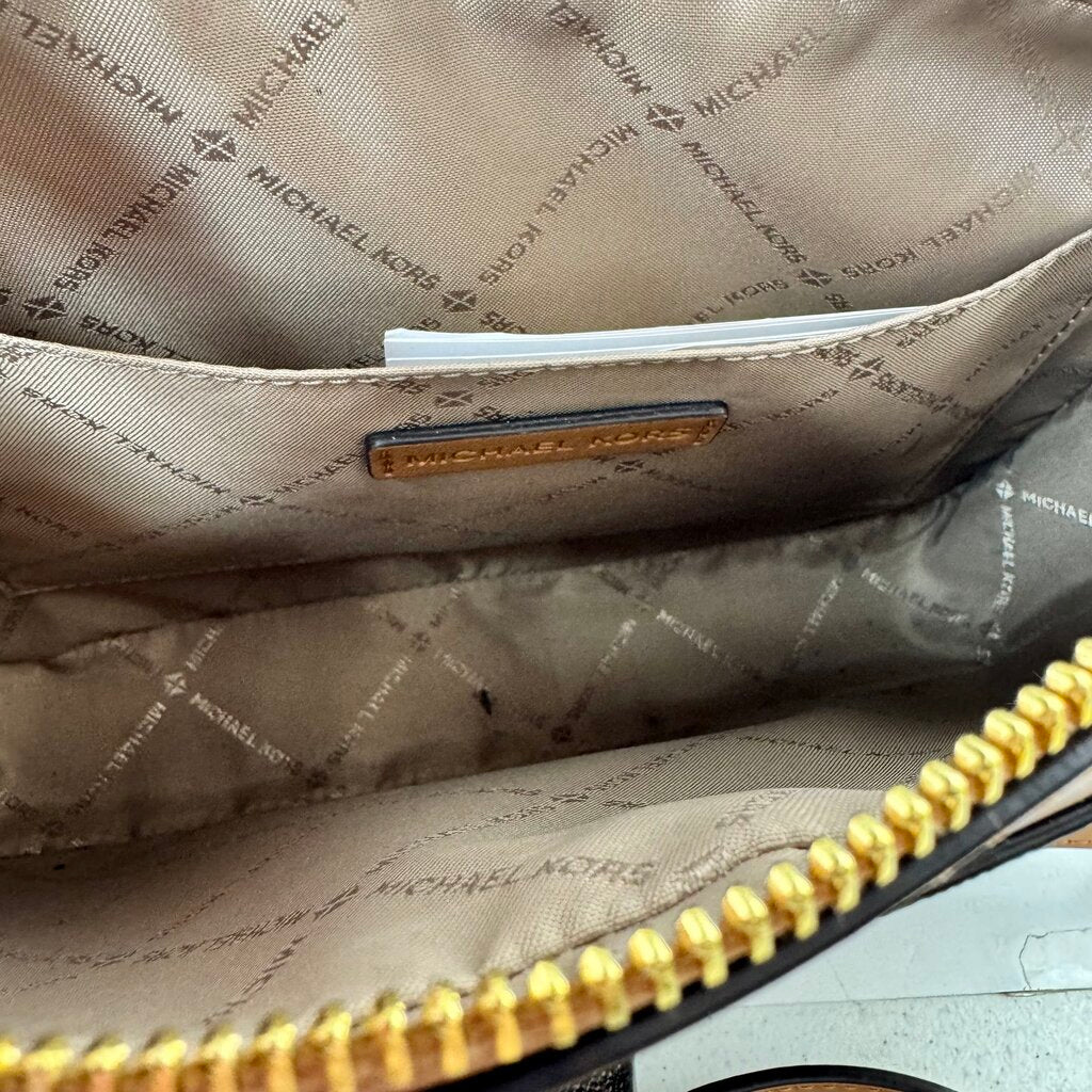 Leather Shoulder Bag & Card Wallet