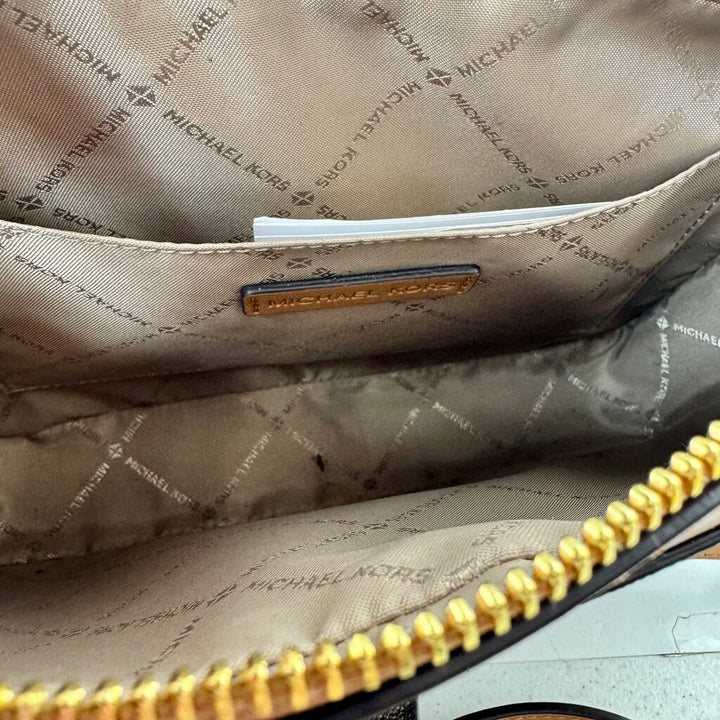 Leather Shoulder Bag & Card Wallet