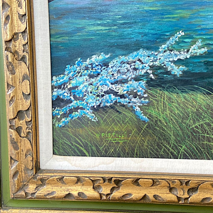 Orig. Price $1,200 - Framed "The Garden" Painting
