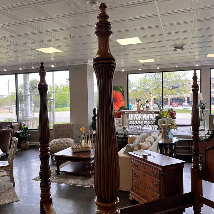Orig Price $1475 - Queen Four Poster Bed