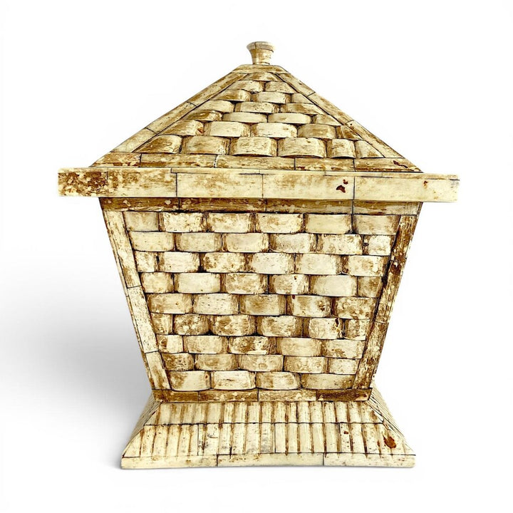 Orig. Price $120 - Camel Bone Lidded Box