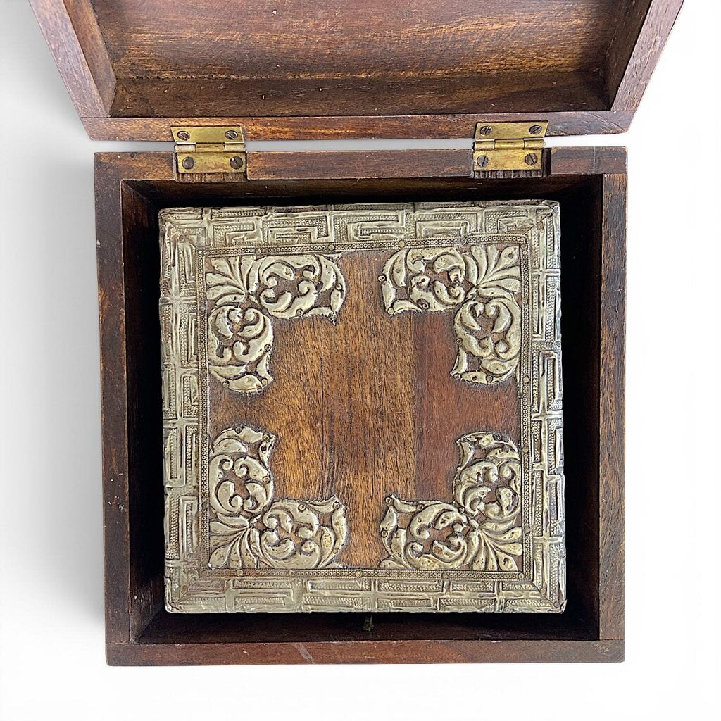 Set of 3 Ornate Nesting Boxes