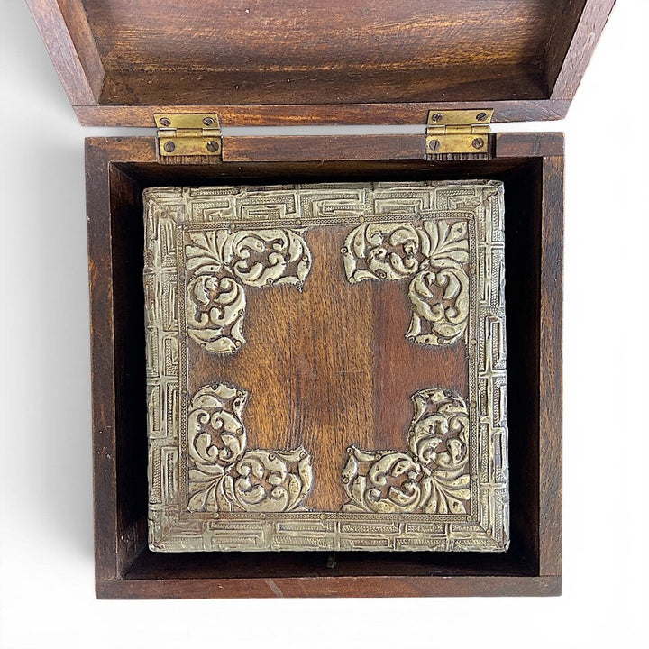 Set of 3 Ornate Nesting Boxes