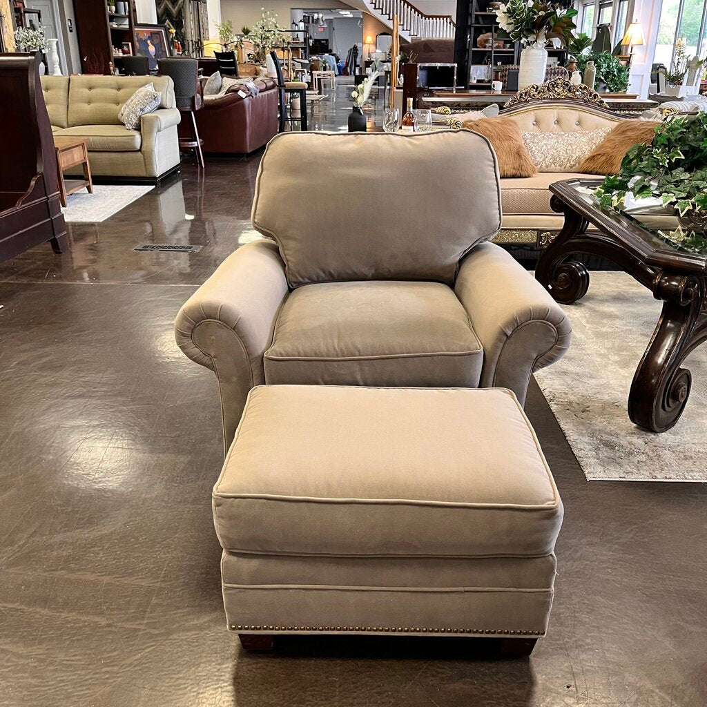 Orig Price $949 - Chair & Ottoman