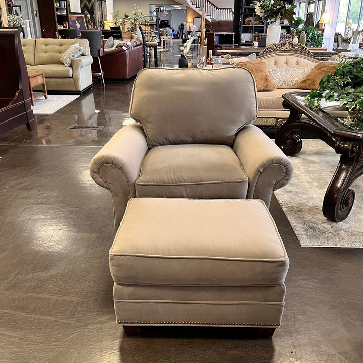 Orig Price $949 - Chair & Ottoman