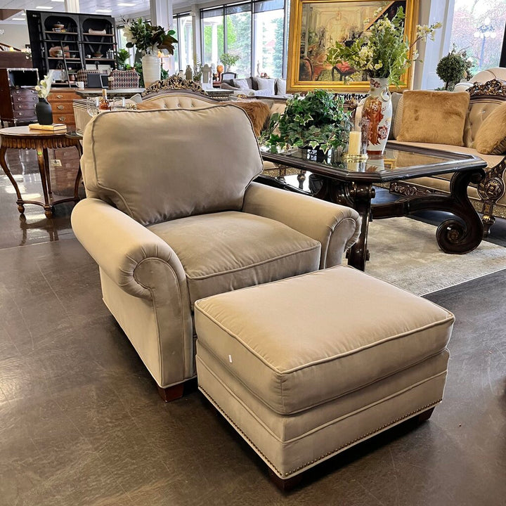 Orig Price $949 - Chair & Ottoman