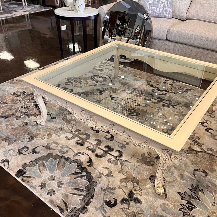 Cocktail Table w/ Glass Top