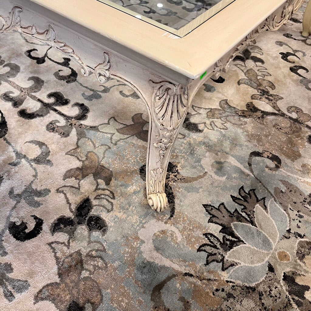 Cocktail Table w/ Glass Top
