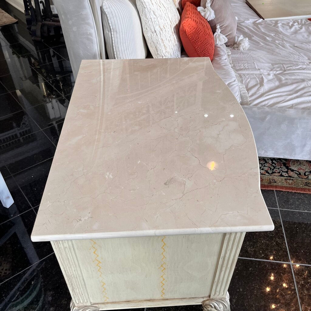Orig Price $3000 - Night Stand w/ Marble Top
