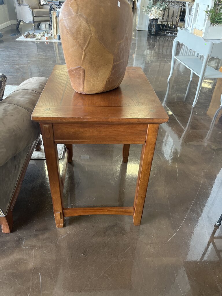 Orig Price $450 - Wood Side Table