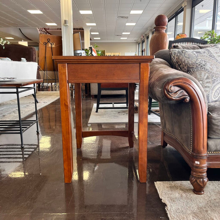 Orig Price $450 - Wood Side Table