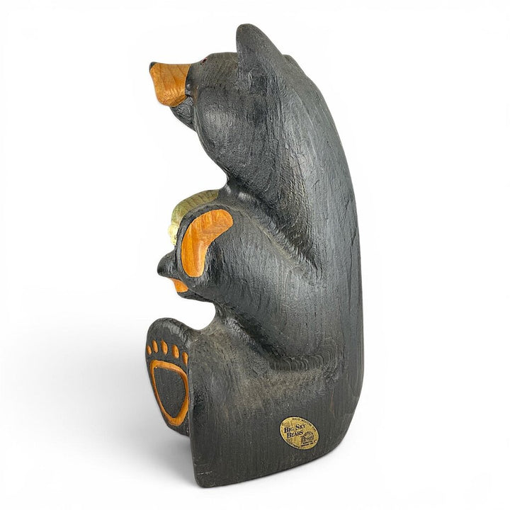 Carved Bear w/ Fish