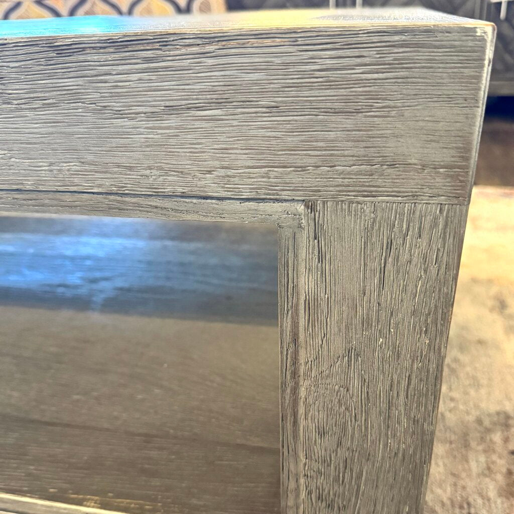 Orig. Price $2500 - Grand Framed Rectangle Cocktail Table
