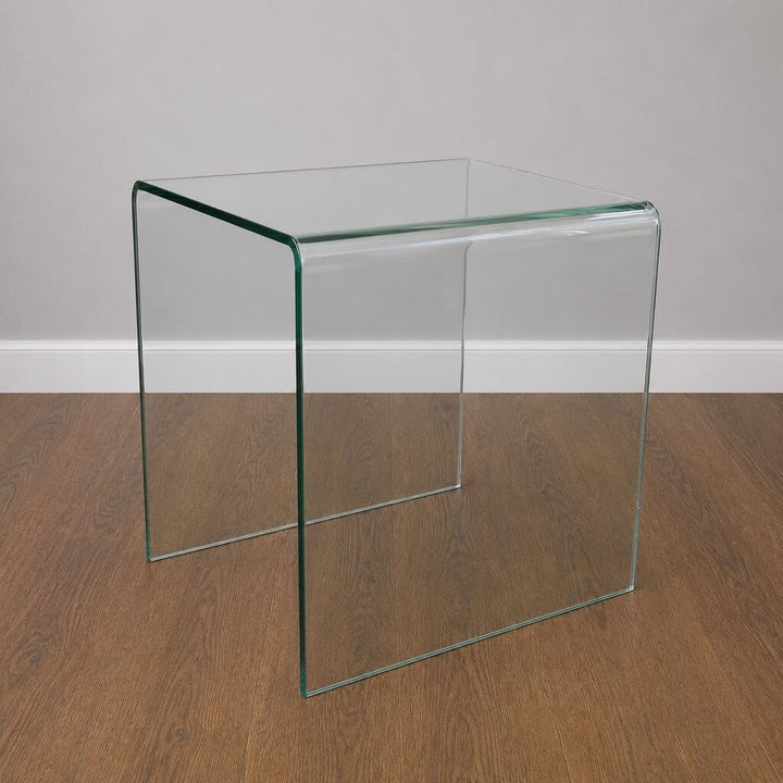 Vintage Glass Waterfall Table - Medium