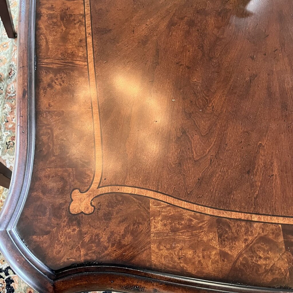Orig Price $10000 - Dining Table w/ 12 Chairs & 2 Leaves