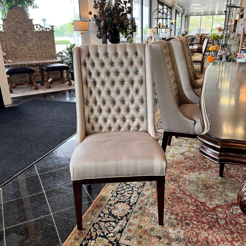 Orig Price $10000 - Dining Table w/ 12 Chairs & 2 Leaves