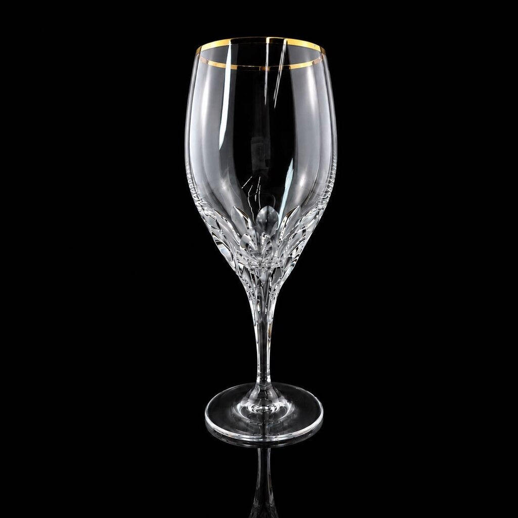 Set of 8 Crystal Water Goblets