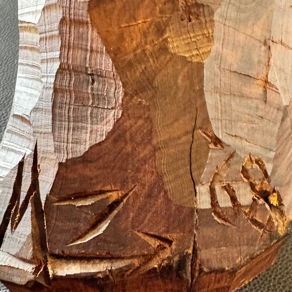 Wooden Carved Tribal Man