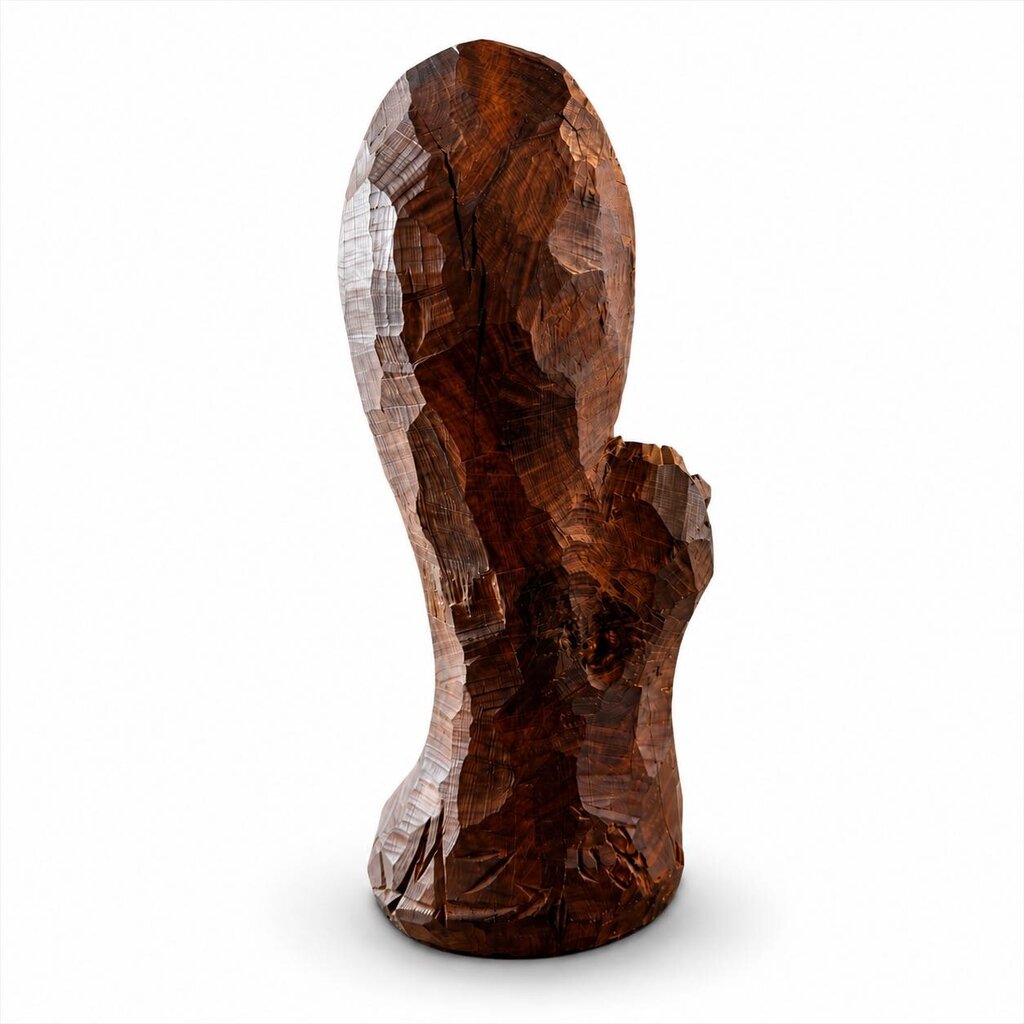 Wooden Carved Tribal Man