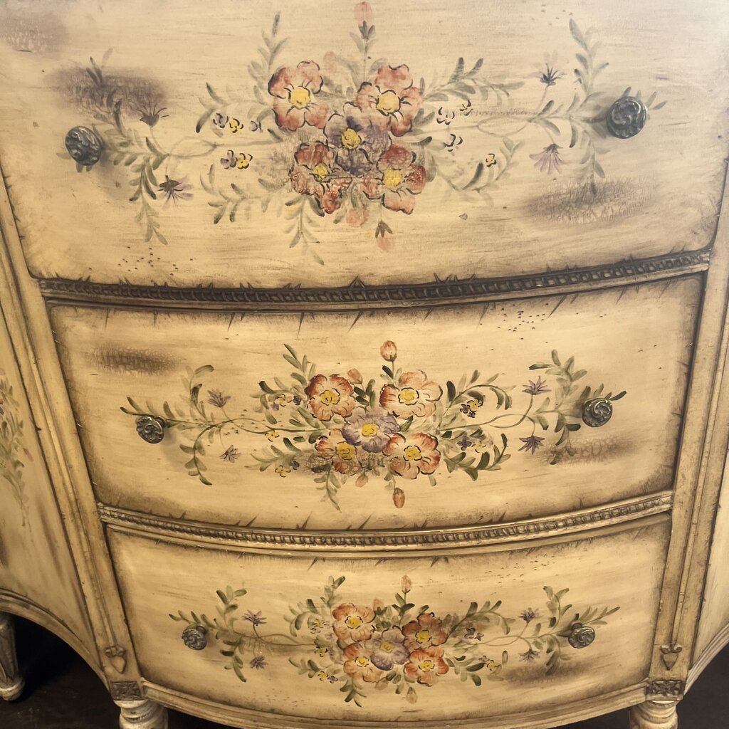 Orig Price $2400 - Painted Buffet w/ Stone Top