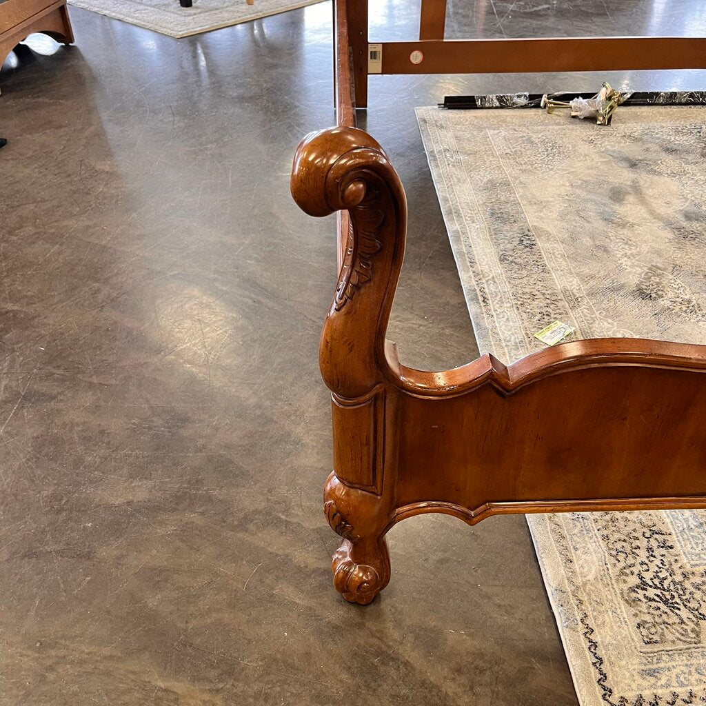 Orig Price $4000 - Wood King Bed