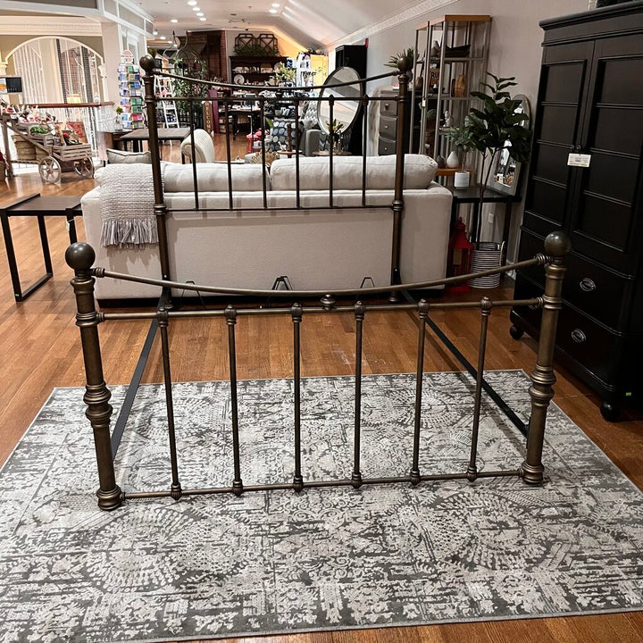 Orig Price $2400 - Metal Queen Bed
