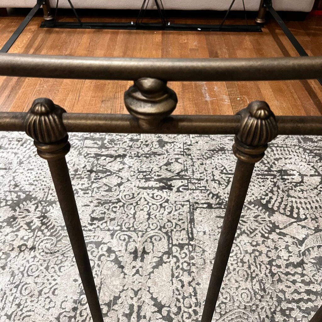 Orig Price $2400 - Metal Queen Bed
