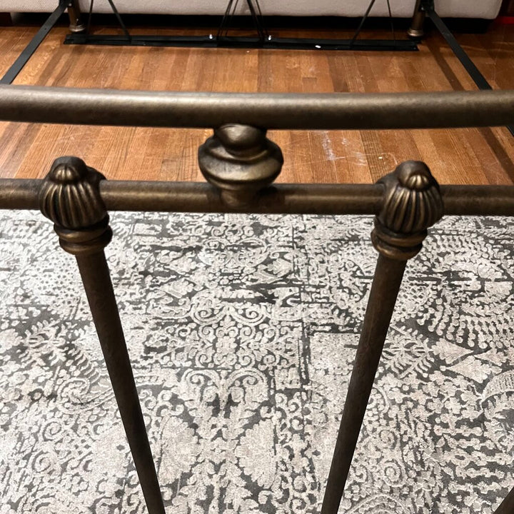 Orig Price $2400 - Metal Queen Bed