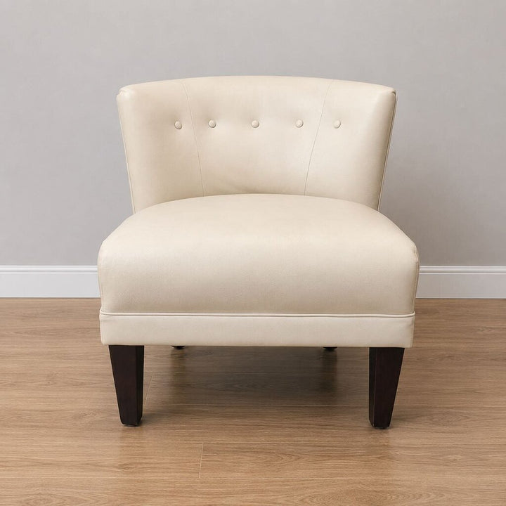 Orig. Price $900 - Nolita Leather Slipper Chair