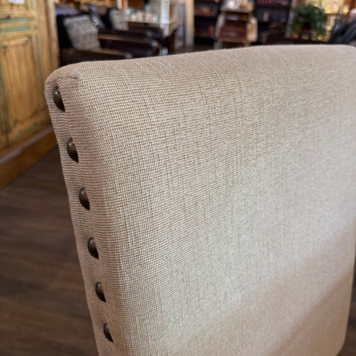 Upholstered Dining Chair with Nailhead