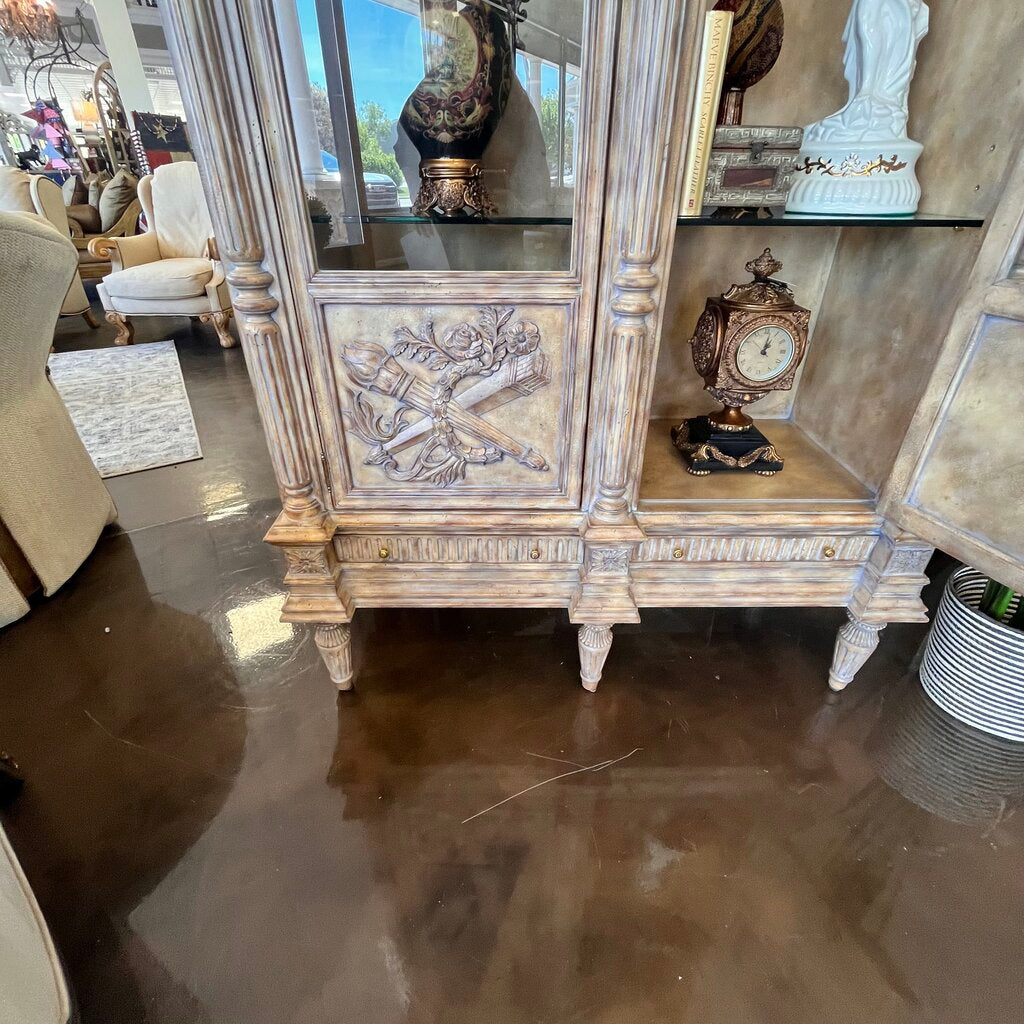 Orig Price $6700 - Ornate Display Cabinet