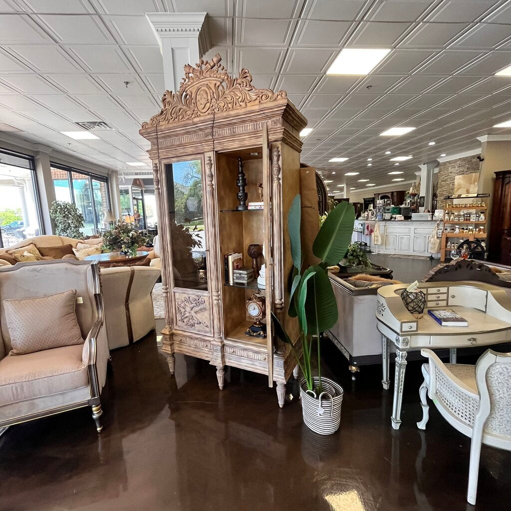 Orig Price $6700 - Ornate Display Cabinet
