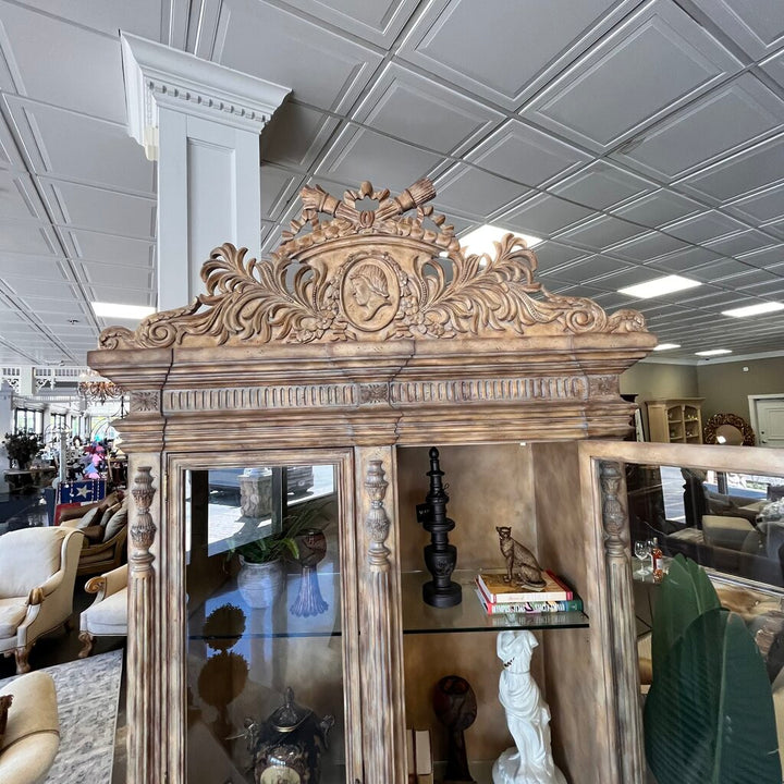 Orig Price $6700 - Ornate Display Cabinet